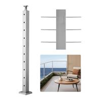VEVOR Kabelleuningpaal 91,4x5x5cm Horizontaal gat 1JZLGZXYS91466KZK001V0