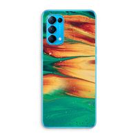 Green Inferno: Oppo Find X3 Lite Transparant Hoesje