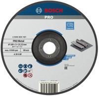 Bosch Accessoires Doorslijpschijf gebogen Standard for Metal A 30 S BF, 180 mm, 22,23 mm, 3,0 mm 1 stuks - 2608603161