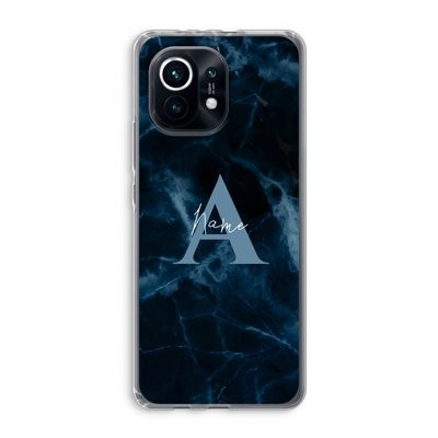 Midnight Marble: Xiaomi Mi 11 Transparant Hoesje