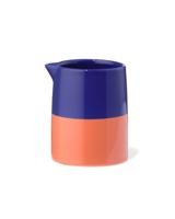 HEMA Melkkannetje 250ml Tafelgenoten New Bone Terra+donkerblauw (multicolor)