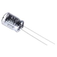 Panasonic Elektrolytische condensator Radiaal bedraad 3.5 mm 4.7 µF 250 V 20 % (Ø) 8 mm 1 stuk(s)