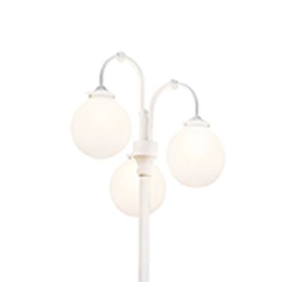 Buitenverlichting Arcturus 3-lichts 64cm matwit exclusief paal 553-252
