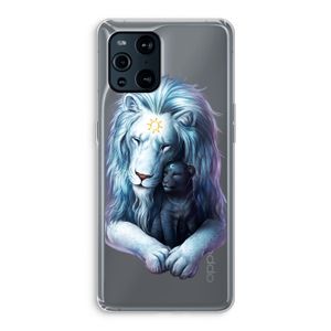 Child Of Light: Oppo Find X3 Pro Transparant Hoesje