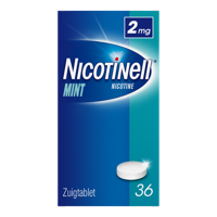 Nicotinell Zuigtablet Mint 2 mg - voor stoppen met roken