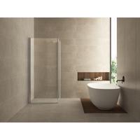 Wiesbaden Salone Douchecabine met Draaideur 100x100x200 cm - NANO Coating - Helder Glas en Chroom