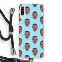 Kanye Call Me?: Samsung Galaxy A70 Transparant Hoesje met koord
