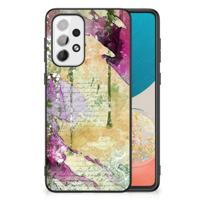 Kleurrijke Telefoonhoesje Samsung Galaxy A73 Letter Painting