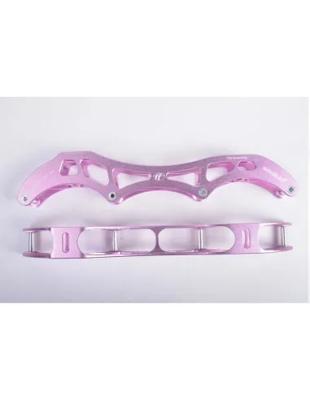 Double Ff A1 Hi-lo Inline Frame 12.9" 3x110 1x 100 (roze) Roze 3x110 1x100