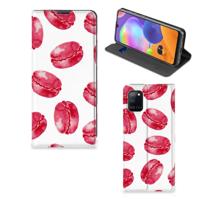 Samsung Galaxy A31 | Flip Style Cover | Pink Macarons