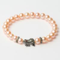 Lancaster JLA-BR-FROG-3-PE 16 mm Dames armband