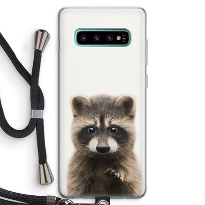 Rocco: Samsung Galaxy S10 Plus Transparant Hoesje met koord