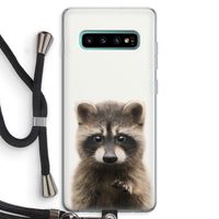 Rocco: Samsung Galaxy S10 Plus Transparant Hoesje met koord Rocco: Samsung Galaxy S10 Plus Transparant Hoesje met koord