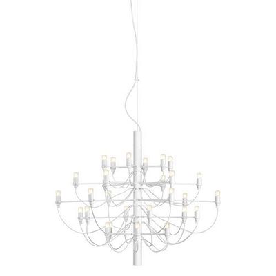 Flos 2097/30 Kroonluchter - Mat glas - Mat wit