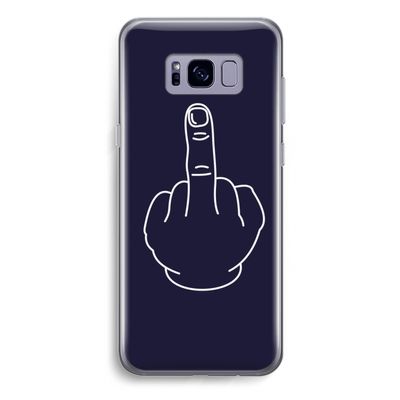 F**k U: Samsung Galaxy S8 Plus Transparant Hoesje
