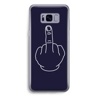 F**k U: Samsung Galaxy S8 Plus Transparant Hoesje