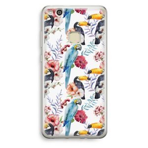 Bloemen tukan: Huawei Ascend P10 Lite Transparant Hoesje