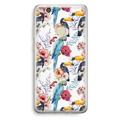 Bloemen tukan: Huawei Ascend P10 Lite Transparant Hoesje