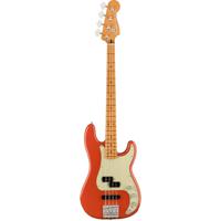 Fender Player Plus Precision Bass MN Fiesta Red elektrische basgitaar met gigbag - thumbnail