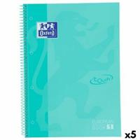 Boek over Ringen Oxford TOUCH EUROPEANBOOK Munt A4 80 Lakens (5 Stuks)