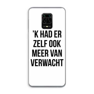 Meer verwacht: Xiaomi Redmi Note 9 Pro Transparant Hoesje