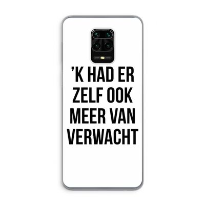 Meer verwacht: Xiaomi Redmi Note 9 Pro Transparant Hoesje