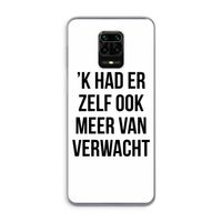 Meer verwacht: Xiaomi Redmi Note 9 Pro Transparant Hoesje