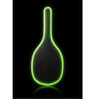 Round Paddle - Glow in the Dark - Neon Green/Black