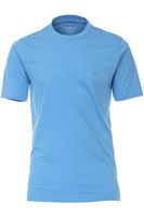 Casa Moda T-Shirt ronde hals ijsblauw, Effen - thumbnail
