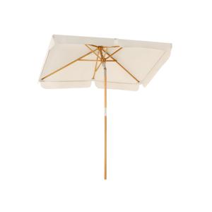 Opvouwbare parasol voor balkon, beige / 1,25 X 2 M