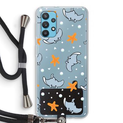 Manta: Samsung Galaxy A32 4G Transparant Hoesje met koord