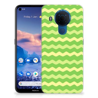 Nokia 5.4 | TPU bumper | Waves Green