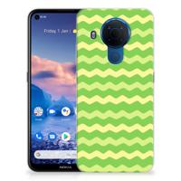 Nokia 5.4 | TPU bumper | Waves Green