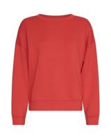 Msch Copenhagen Mschima Q Sweatshirt Trui Flame Scarlet
