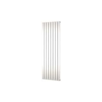 Plieger Designradiator Cavallino Retto Enkel 1332 Watt Middenaansluiting 200x60,2 cm Antraciet Metallic