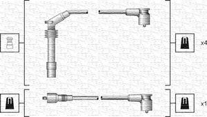 Bougiekabelset MSK1140