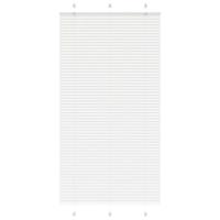 Pliss rolgordijn 105x200 cm stofbreedte 104,4cm polyester wit