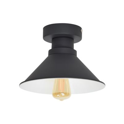 Urban Interiors plafondlamp 'Dock' Ø22cm, kleur Vintage Black