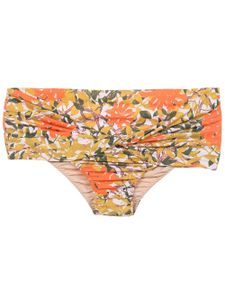 Clube Bossa bas de bikini à fleurs - Orange