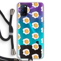 Bacon to my eggs #1: Oppo A52 Transparant Hoesje met koord