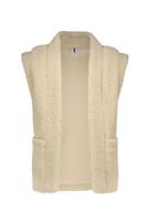 B.Nosy Meisjes gilet teddy - Georgie - Ecru