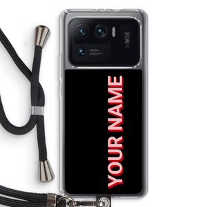 Namecase: Xiaomi Mi 11 Ultra Transparant Hoesje met koord
