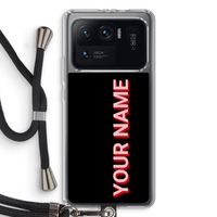 Namecase: Xiaomi Mi 11 Ultra Transparant Hoesje met koord
