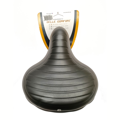 Selle Comfort zadel wave zwart, zonder strop