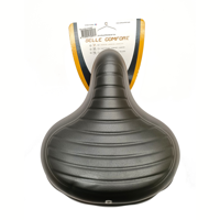 Selle Comfort zadel wave zwart, zonder strop