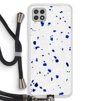 Terrazzo N°5: Samsung Galaxy A22 4G Transparant Hoesje met koord