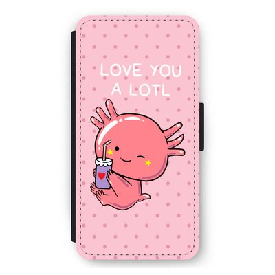 Love You A Lotl: iPhone 12 Pro Max Flip Hoesje