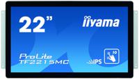 Iiyama ProLite TF2215MC Touchscreen monitor Energielabel: F (A - G) 54.6 cm (21.5 inch) 1920 x 1080 Pixel 16:9 14 ms VGA, HDMI, DisplayPort, Hoofdtelefoon (3.5