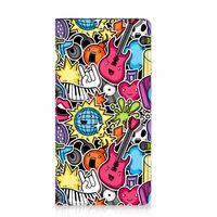 Samsung Galaxy A54 Hippe Standcase Punk Rock - thumbnail