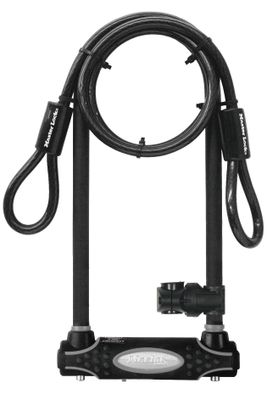 Masterlock U-slot 280mm met kabel 1,2m, geh. staal - 8285EURDPRO 8285EURDPRO